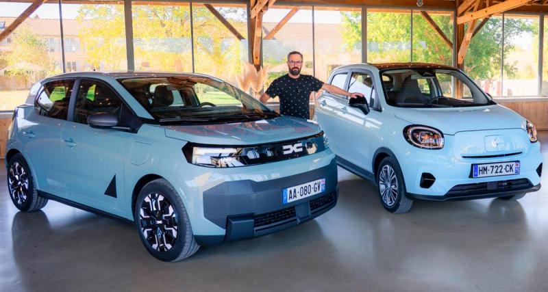 Nouvelle Dacia Spring vs Leapmotor T03 : premier duel entre les deux citadines électriques, en vidéo