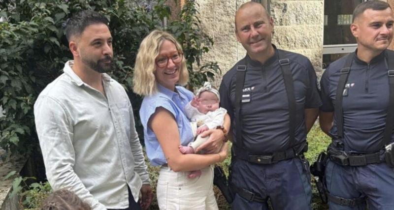 Contrôlé pour excès de vitesse, ce couple est finalement escorté par la police jusqu’à la maternité