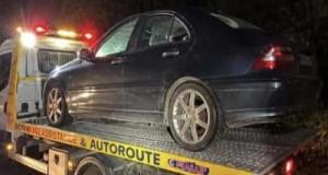 Flashé à 168 km/h au lieu de 80, alcoolisé et en récidive : sa Mercedes finit à la fourrière