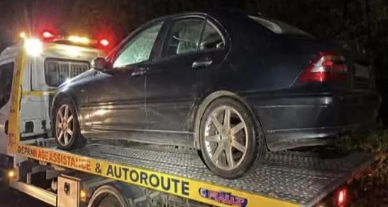  - Flashé à 168 km/h au lieu de 80, alcoolisé et en récidive : sa Mercedes finit à la fourrière