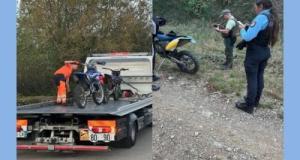 Contrôles motocross dans le Pilat : 3 engins non homologués saisis, l'un des conducteurs a refusé d'obtempérer