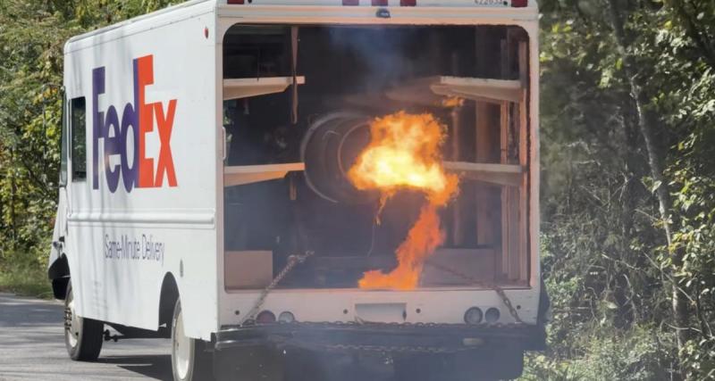 Il greffe un réacteur de 3 000 chevaux à un camion FedEx : ses livraisons tournent au fiasco