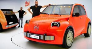 La nouvelle Citroën 2CV enfin révélée au Mondial de l’auto. Découvrez-la en vidéo.