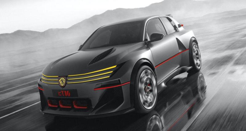  - Peugeot E-T16 Concept : la future E-208 sous forme d’hommage à la mythique 205 T16