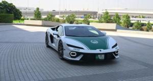 Cette supercar exceptionnelle de 920 chevaux rejoint la flotte de police de Dubaï