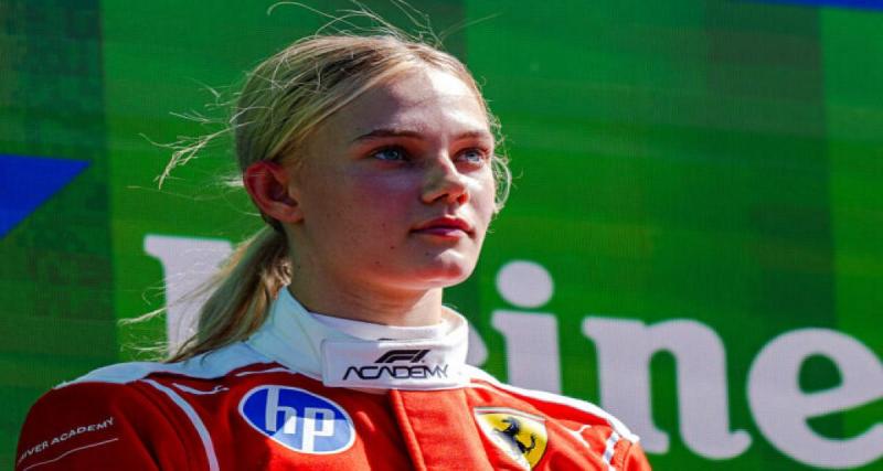 F1 Academy : Alba Larsen prolonge avec Ferrari et rempile pour une troisième saison en 2027