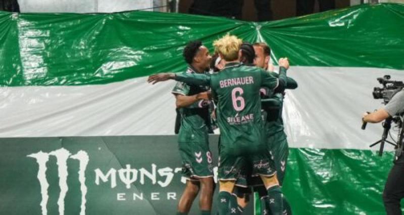 En patron, l’ASSE écarte le Red Star et consolide sa place en tête de la Ligue 2