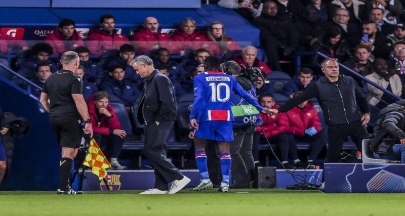 PSG-Barcelone : coup dur pour les Parisiens, Ousmane Dembélé contraint de sortir sur blessure