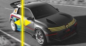 Peugeot E-T16 : faites glisser votre curseur de gauche à droite pour découvrir sa livrée inspirée de la 205 Turbo 16