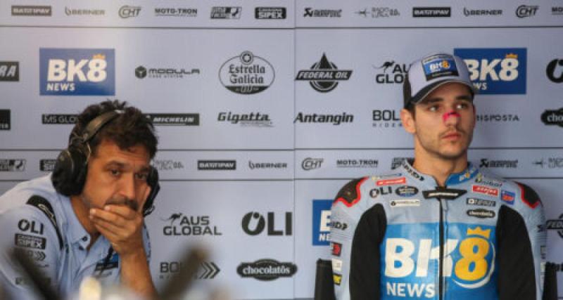 GP d'Australie : l'image glaçante de la moto d'Iker Lecuona qui manque d'être percuté par sa propre machine (VIDEO)