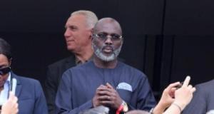 La légende George Weah a rendu visite à un club de Ligue 3