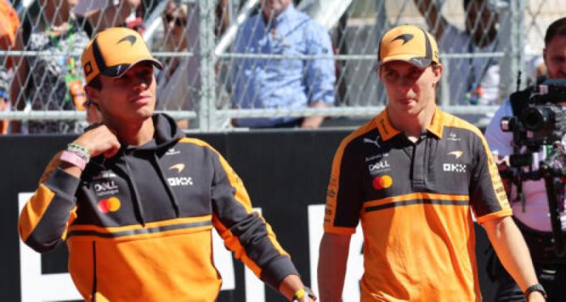 McLaren : Oscar Piastri prend position après l'accrochage avec Lando Norris