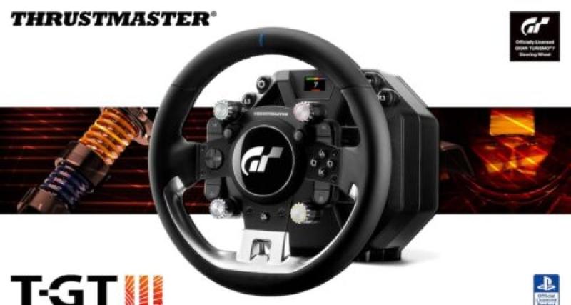 Gran Turismo 7, ce volant français va repousser les limites du jeu sur consoles