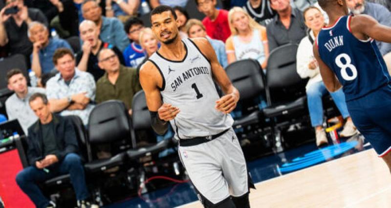 NBA : Victor Wembanyama en patron, les Spurs respirent