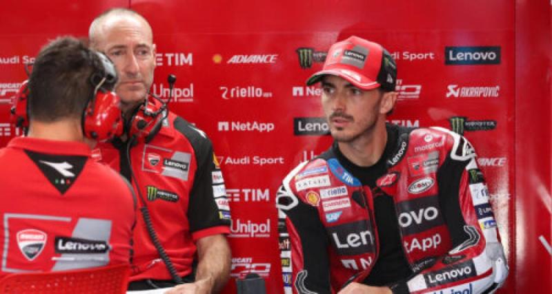 Ducati : Francesco Bagnaia et son aveu concernant les pilotes et l'annulation du Grand Prix d'Australie