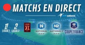 Matchs en direct : Ligue 1 et Ligue 2 dès 20h30