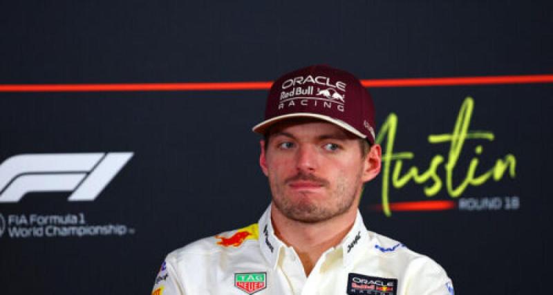 F1 : Max Verstappen voit une série historique prendre fin après le Grand Prix d’Austin