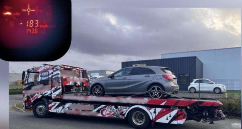 Flashé en grand excès de vitesse à plus de 180 km/h : ce conducteur est le record d'un long week-end pour les gendarmes