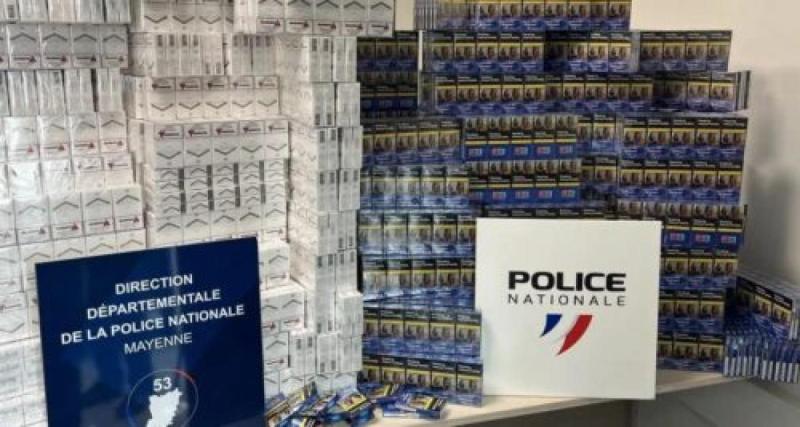 En tentant un casse à la voiture-bélier, cet homme se fait interpeller avec 65 000 euros de cigarettes électroniques et de CBD