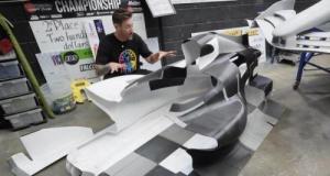 Il construit une Formule 1 grandeur nature avec une imprimante 3D : les premières pièces prennent forme