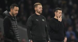 Mateta exclu dès la 13e minute, le Tottenham de De Zerbi enfonce Pierre Sage et Crystal Palace