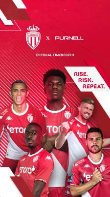 Purnell x AS Monaco deviennent partenaires officiels