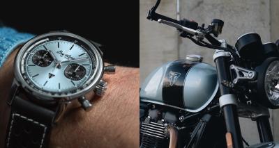 Breitling x Triumph : un chrono Top Time et une Speed Twin en édition limitée pour un partenariat