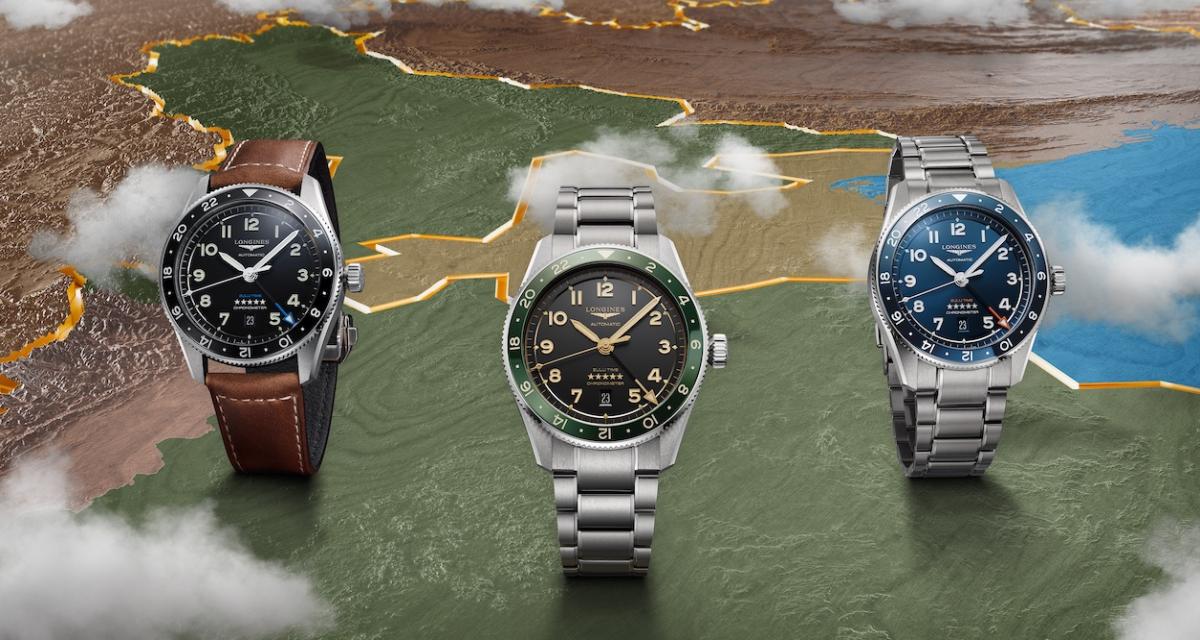 Longines Spirit Zulu Time : 3 fuseaux horaires pour remonter le temps