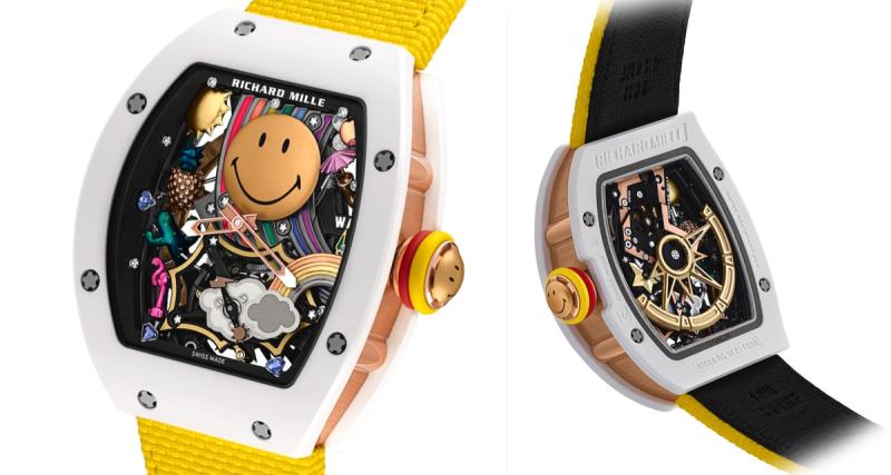 50 ans du Smiley : en haute horlogerie aussi - Une série limitée hautement pop