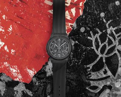 Classic Fusion Aerofusion Chronograph All Black Shepard Fairey 