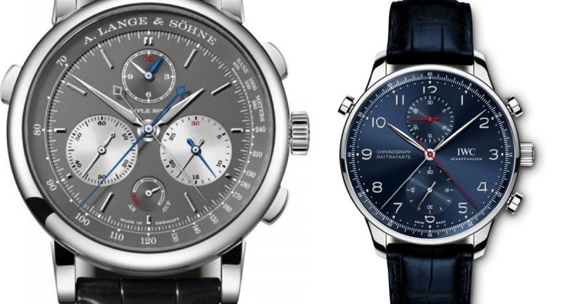 Les principales complications : le chronographe - La rattrapante