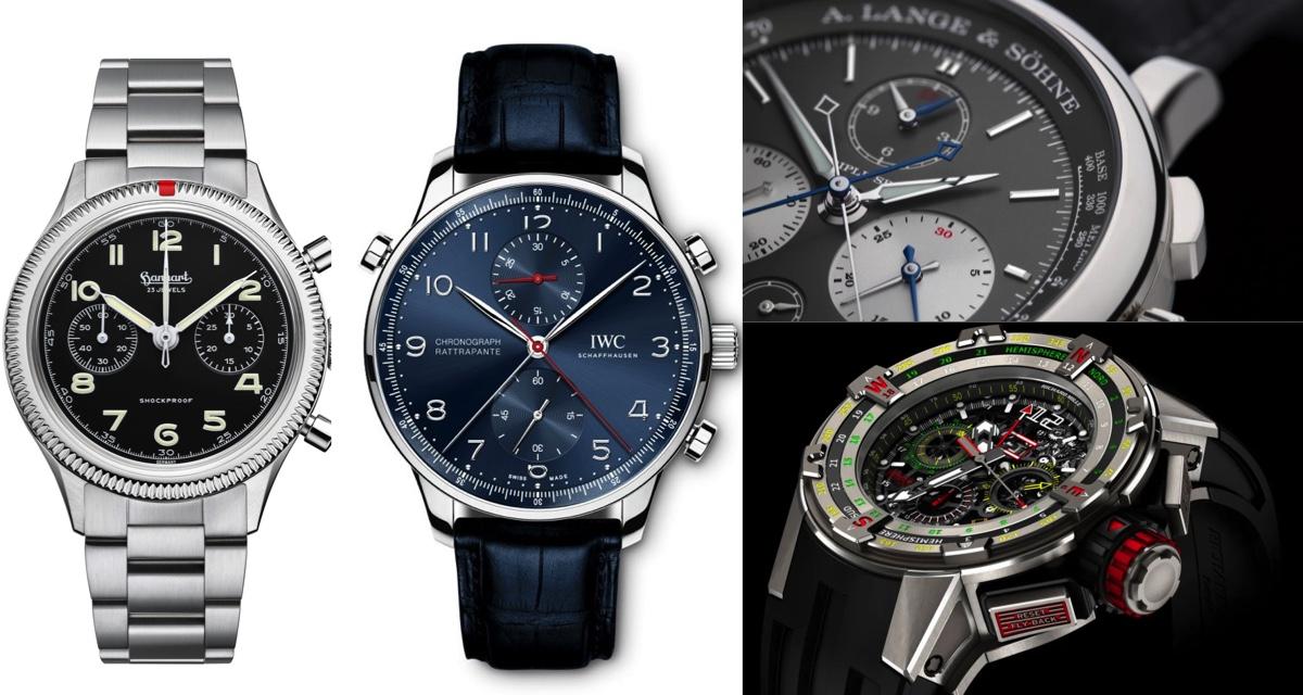 Les principales complications : le chronographe