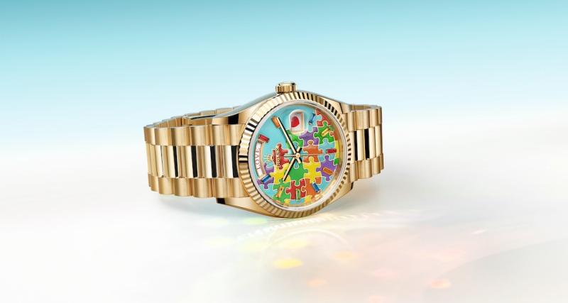 Rolex façon puzzle - Tout un symbole