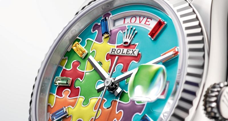 Rolex façon puzzle - Métiers d’art