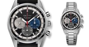 Zenith inaugure sa nouvelle Chronomaster Open - Un cadran tricolore sur fond noir pour la Chronomaster Original