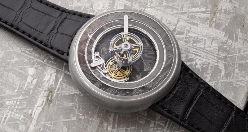  - Kross Studio présente une montre unique avec un cadran météorite