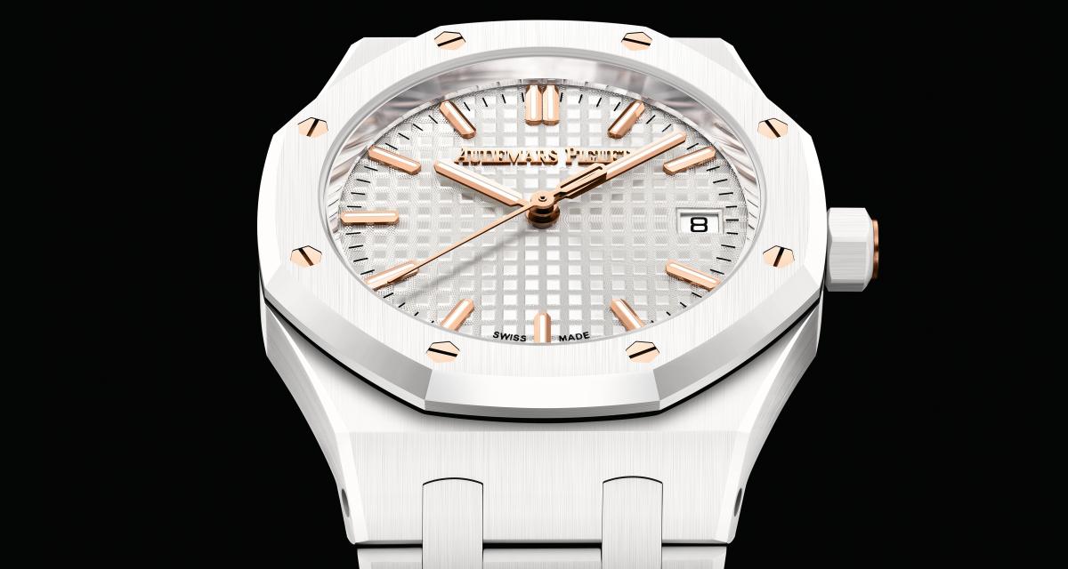 Royal Oak Automatique 34 mm céramique blanche