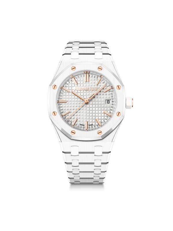  - Audemars Piguet Royal Oak Automatique 34 mm en céramique blanche