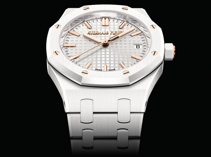  - Audemars Piguet Royal Oak Automatique 34 mm en céramique blanche