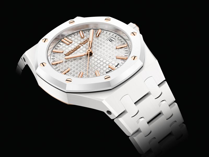  - Audemars Piguet Royal Oak Automatique 34 mm en céramique blanche