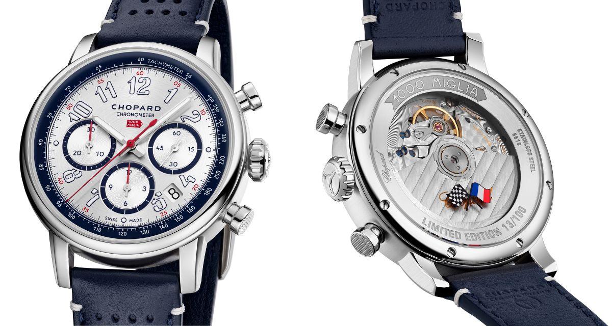 Une Chopard Mille Miglia Classic Chronograph en édition limitée numérotée pour Rétromobile