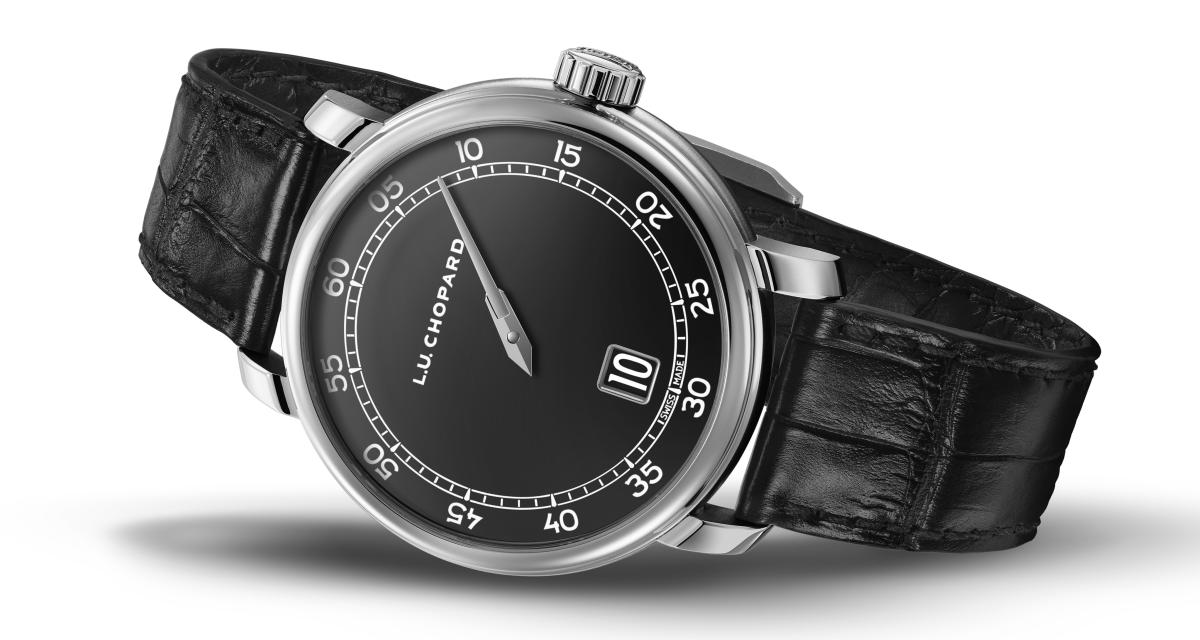 Chopard L.U.C Quattro Spirit 25 : ultra moderne émail Grand Feu noir