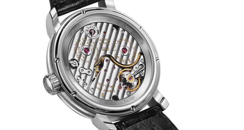 Chopard L.U.C Quattro Spirit 25 : ultra moderne émail Grand Feu noir - Exception technique