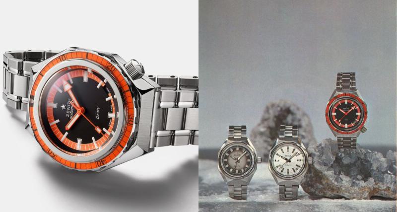  - Zenith plonge dans ses archives et réédite la Defy Diver de 1969