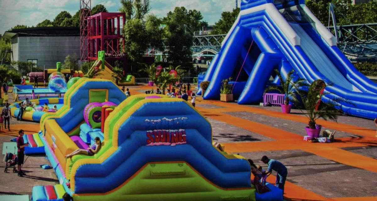 « Europa Kids » : le Parc de la Villette accueille un parc d’attractions… gonflable !
