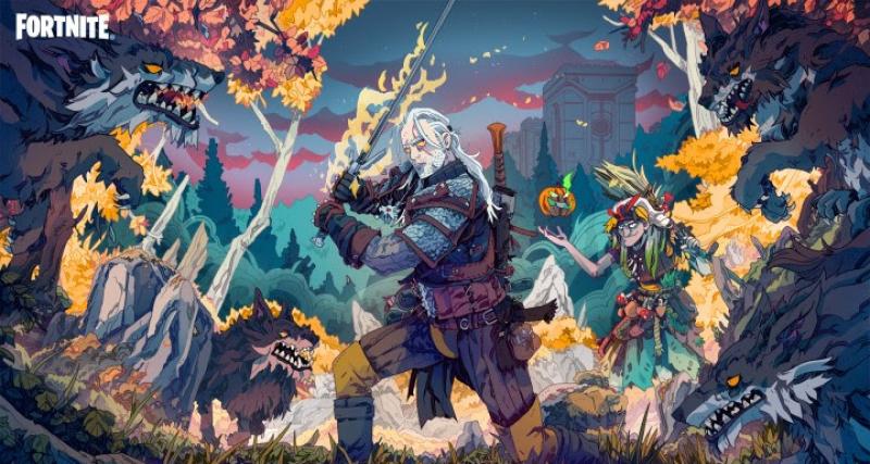  - Geralt de Riv débarque aujourd’hui sur Fortnite !