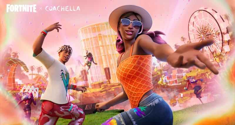  - Vivez Coachella dans Fortnite et tentez de gagner des récompenses exclusives !