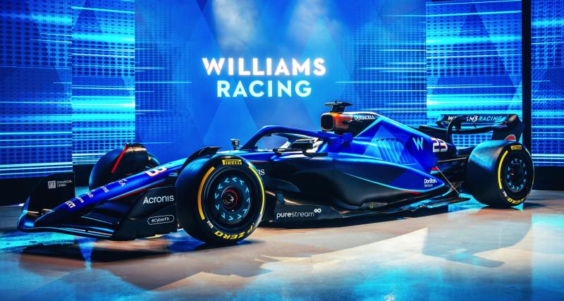  - Saison 2023 de F1 - Les photos officielles de la Williams d'Alex Albon et Logan Sargeant