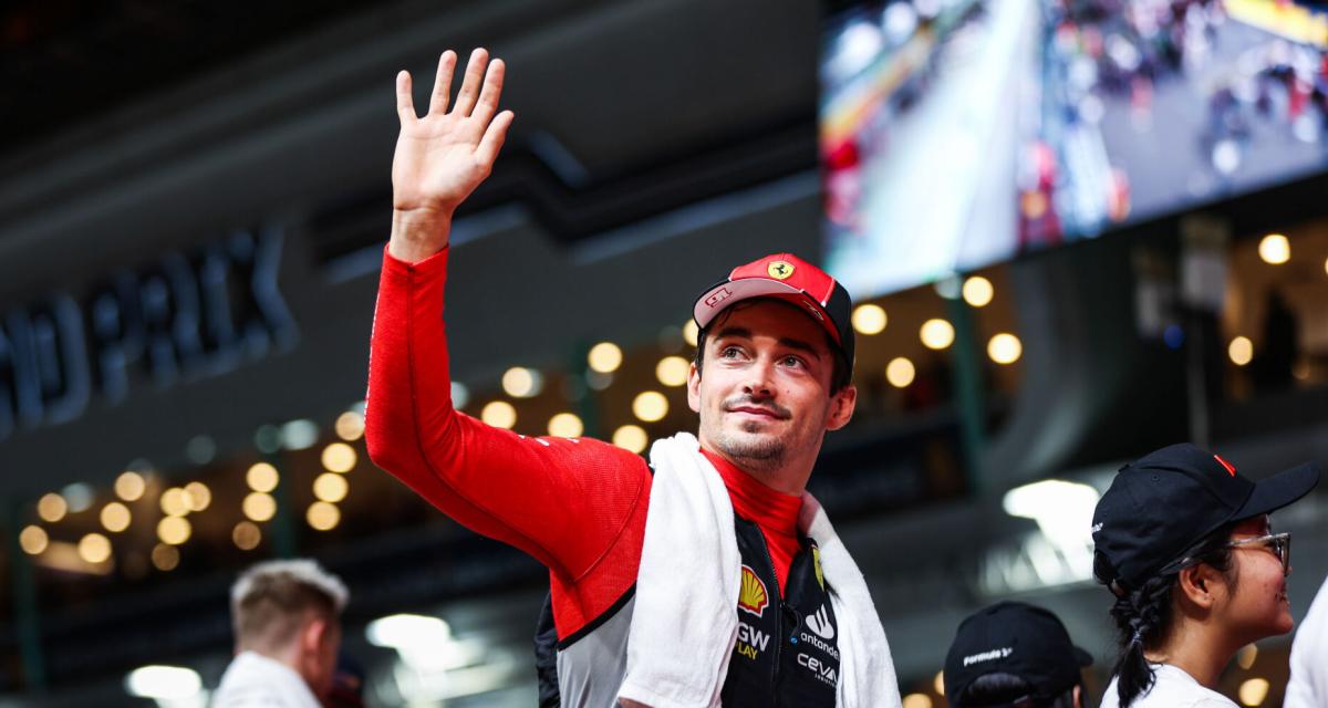 F1 - GP du Qatar : la réaction de Charles Leclerc après les qualifications sprint : 