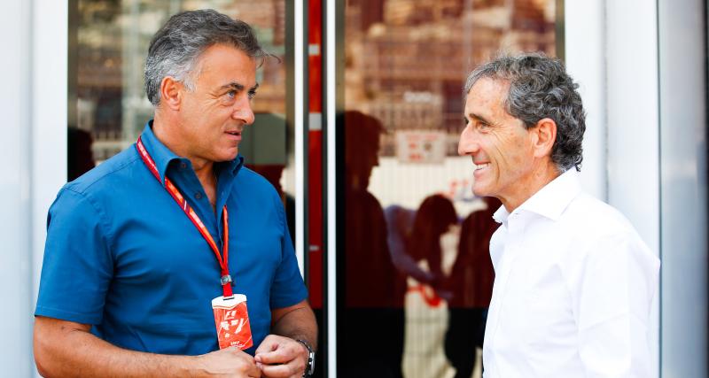 - Alain Prost et Jean Alesi de retour au volant d’une Formule 1